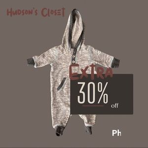 One Piece Sweater Onesie Infant Size 0-3 Months